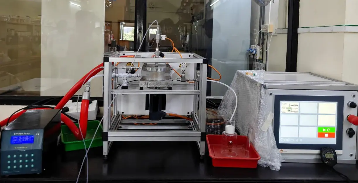 Flowid proof of concept demonstration for slurry forming process using SpinPro
